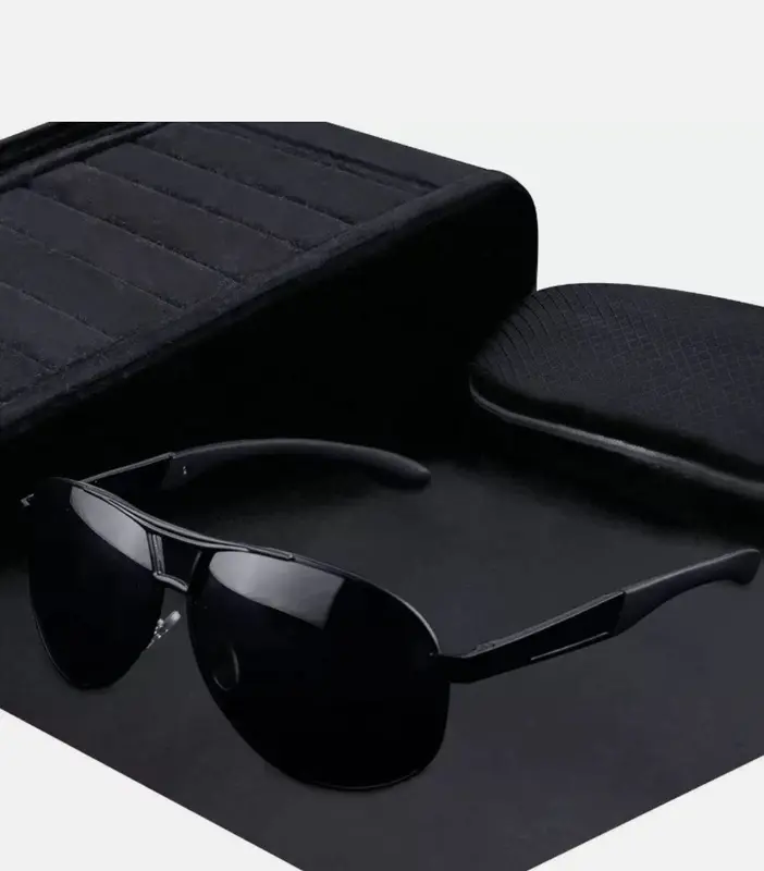 [BISA COD] Kacamata Polarized Premium Anti UV Anti Silau Aviator Style Bahan Metal Kokoh Pria Wanita kacamata hitam kece 6