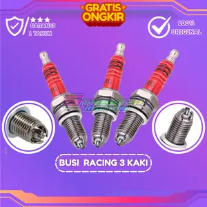 BUSI RACING 3 KAKI ORIGINAL 100% SEGEL HOLOGRAM BERGARANSI 1 TAHUN GRATIS ONGKIR