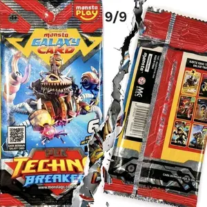 Kartu boboiboy pek techno breaker quest fusion galaxy card original kartu koleksi