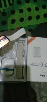 Product Review of [BELI 1 DAPAT 4] JAM SMARTWATCH I8ULLTTRA 2 TALI -TWS- JAM TANGAN FASHION - PELACAK KALORI - PELACAK DENYUT JANTUNG from ع** ا**ب 1