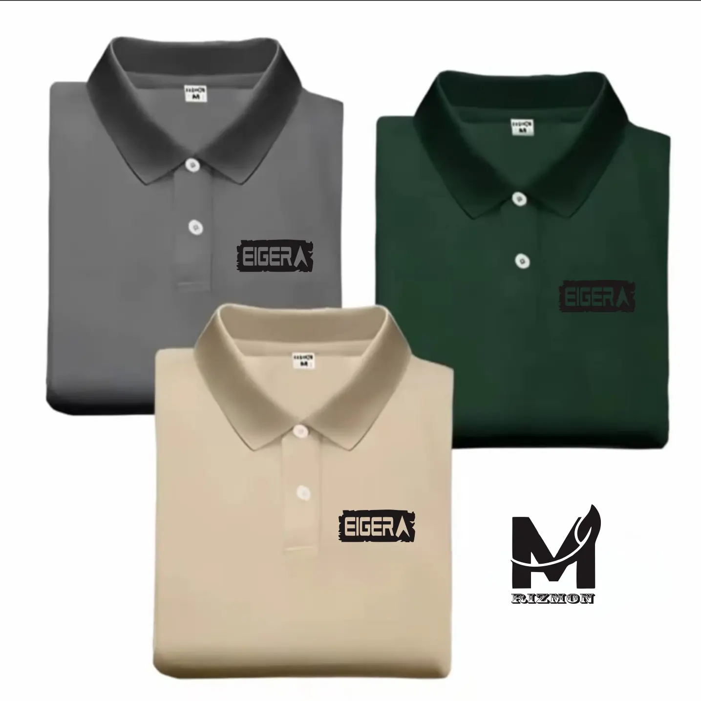 Beli 1 Dapat 3 Pcs ( PROMO COD ) Kaos Keren Polo I ger I Sp I III Black Pria Distro -Shirt Distro I Polo Dewasa Premium