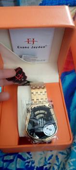 Product Review of DISKON  Evans Jayden Jam Tangan Pria 9953-1 Rantai Stainless Steel Analog Sapphire Glass Water Resistant 5ATM Watches Kaca from u**9 0