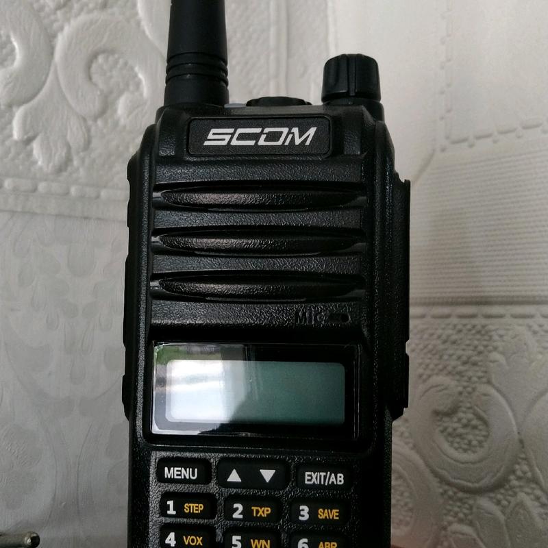 SCOM UV7R PRO DUAL BAND 7 WATT FREE HANDSET 1