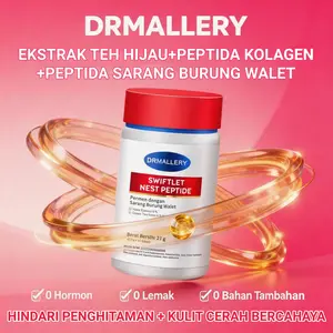 Promo Terlaris COD DRMALLERY Swiftlet Nest Peptide 30 Tablet Kolagen + Ekstrak Teh Hijau Sarang Burung Walet Perawatan Kulit Dari Dalam