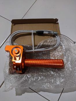 Product Review of Gas Spontan ACERBIS Model V1 Dengan Kabel gas 1 Bahan Full Aluminium Alloy from 🅸**🏻 0
