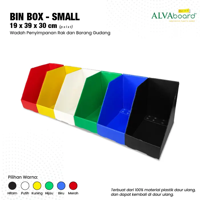 Kotak Storage ALVAKotak Storage ALVAboard Kotak Penyimpanan Bin Box Small Ukuran 19x39x30 cm (P x L x T)board Kotak Penyimpanan Bin Box Small Ukuran 19x39x30 cm (P x L x T)
