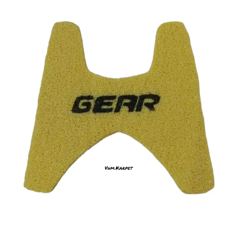Karpet motor pijakan kaki lantai motor  bordes alas kaki motor ymh gear 3