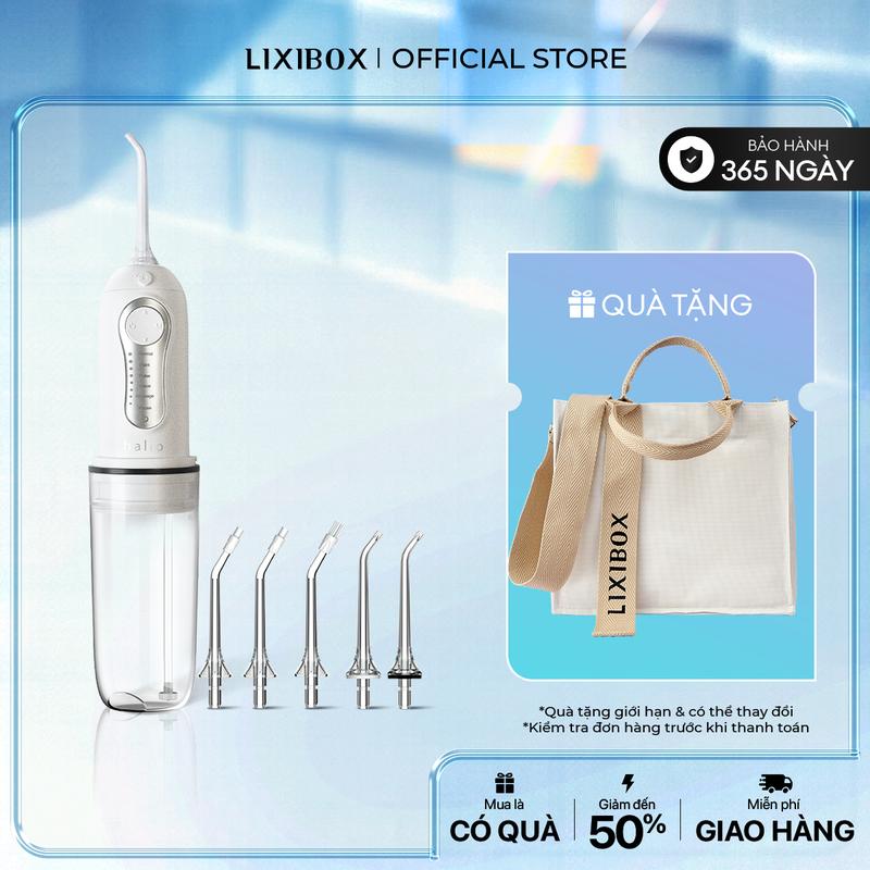 Máy Tăm Nước Cầm Tay 6 Chế Độ Halio Professional Cordless Oral Irrigator tam  nuoc may  tam