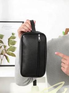 Bolsa de aseo portátil para hombre, Bolsa de almacenamiento impermeable y a la moda, Bolsa de cosméticos, Bolsa de aseo para viaje, Bolsa de maquillaje para hombres