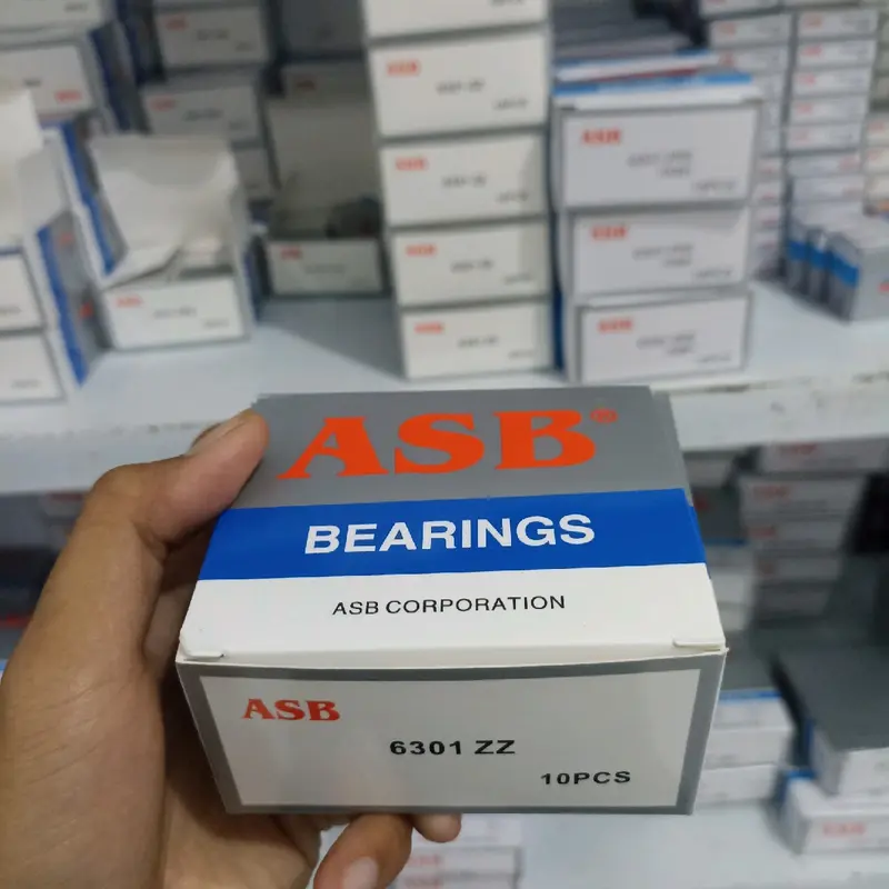 Bearing Laker ASB 6301 ZZ Original Laker ASB 6301 ZZ Tutup Besi (10 PCS/1 kotak) 0