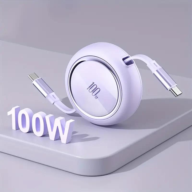 Product Introduction of Super Charging Cable, 100W,Scalable data cable 3 in 1, 6A, USB Micro and Type C, Fast Charger, Type-C Cable, Data Cable, Compatible with Phone, Phone Accessories 5
