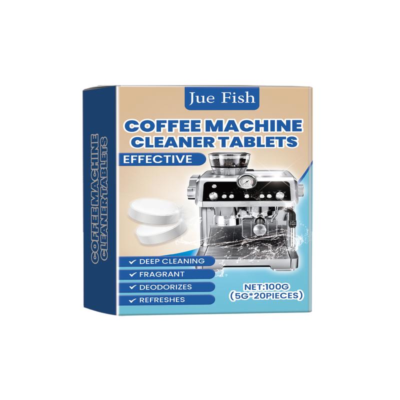 Jue-Fish Coffee Machine Cleaning Effervescent Tablets Clean Coffee Machine…