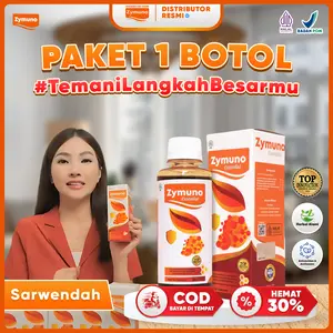 Madu Zymuno Original - 200ml/Botol - Bahan Alami, Organik, Halal & BPOM Herbal Honey Syrup Jelly