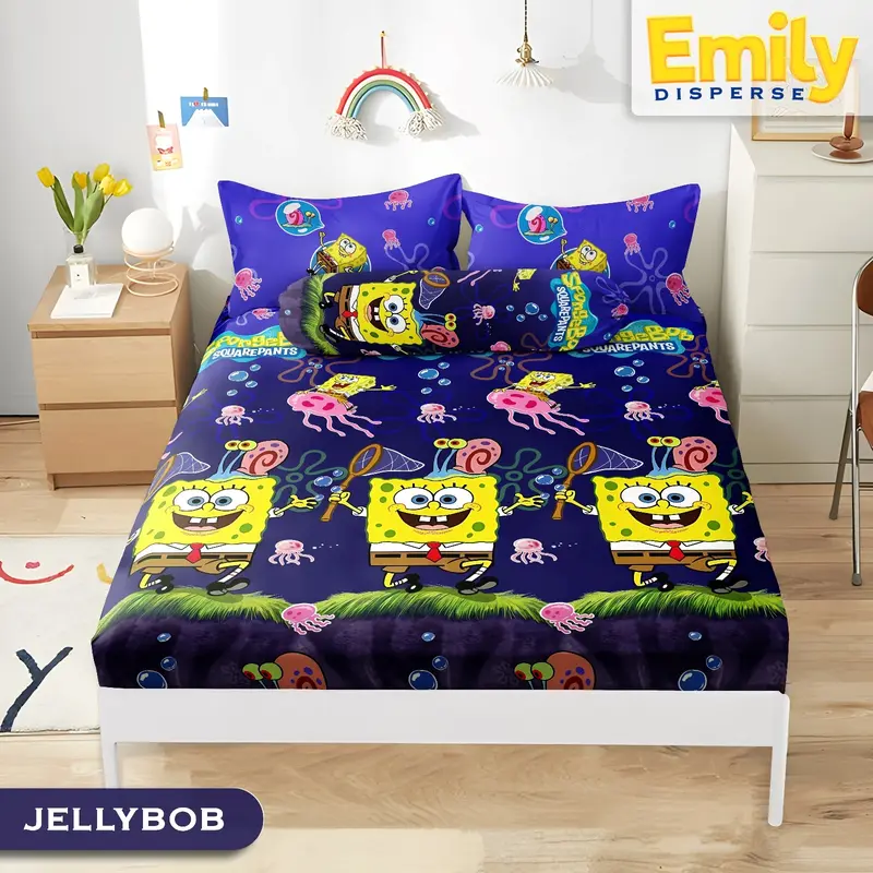 (PART 2) Sprei SATU SET Motif Kartun Anak Homemade Karakter Lucu Kartun Disperse 5