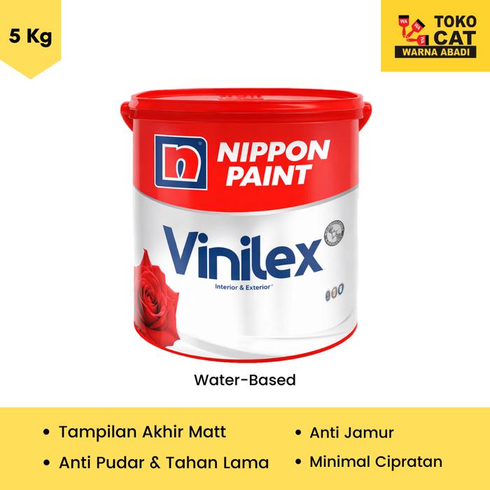 Gambar Cat Tembok Vinilex 5kg Mixing Soft Tissue Kons BSD dari Toko Cat Warna Abadi Kota Tangerang Tokopedia