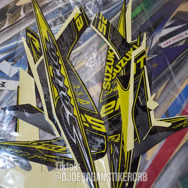 Striping Satria Fu 2012 SE Special Edition Stiker Motor Suzuki Satria Fu F150 2012 Fu Barong Motorcycle 2
