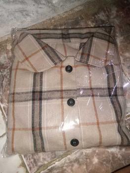 Product Review of Lily tunik flanel wanita/Tunik kotak kota wanita terbaru / atasan flanel tunik kekinian from C**💕 1