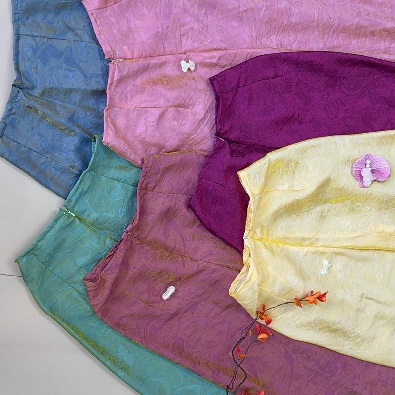 Quần lụa tơ tằm kết hợp áo dài Yên Sa Vân Sa-Áo Dài Hoài Hí