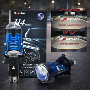 [COD]  Lampu Projector H4  BILED PROJECTOR Cahaya Terang Berkualitas Tinggi Bisa Untuk Mobil/Motor Car Soket H4 Kipas Pendingin Blue Lens Power Watt Garansi 1 Tahun