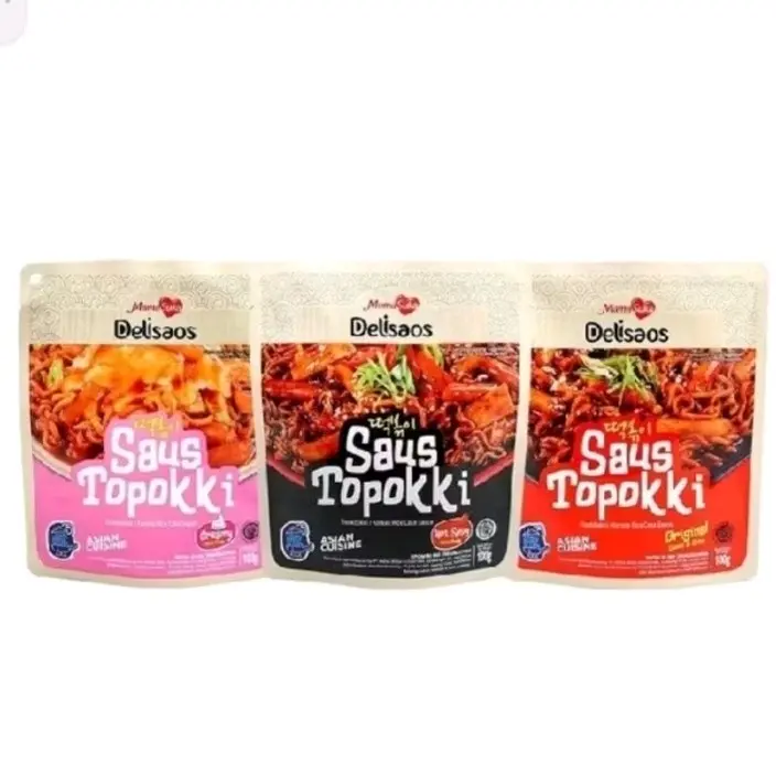 MamaSuka Delisaos Saus Topokki Halal 100g Sauce