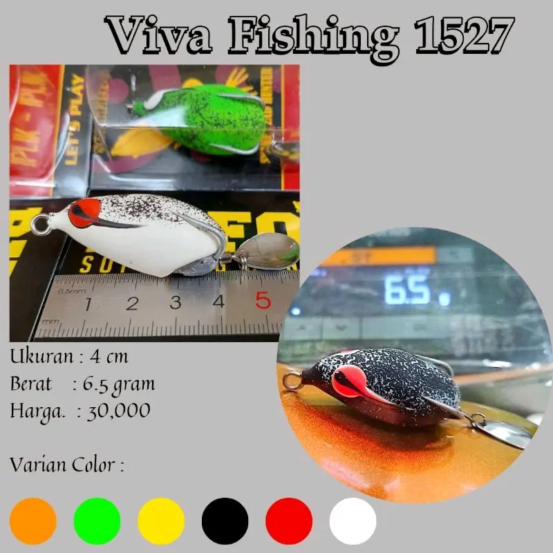 Bufo softfrog togok + lure + soft frog + umpan casting + umpan gabus + umpan pancing