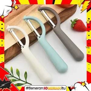Pisau Kupas Kulit Buah Sayur Dapur Serbaguna Knife Peeler Fruit Vegetables Tajam Anti Karat