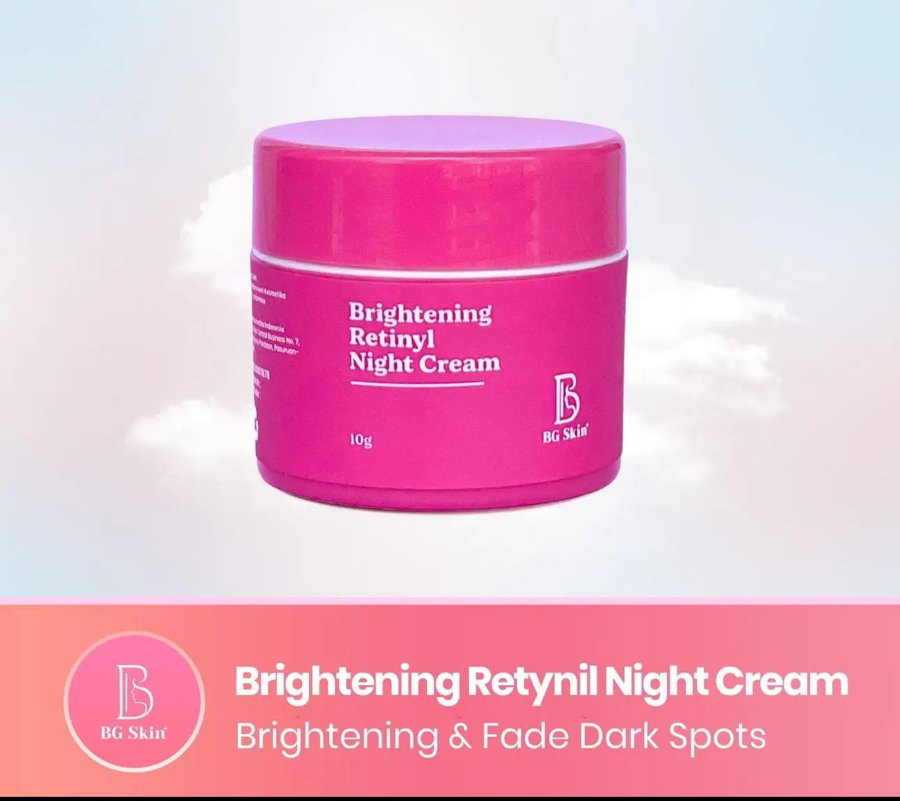 NIGHT CREAM BGSKIN UNTUK KULIT NORMAL