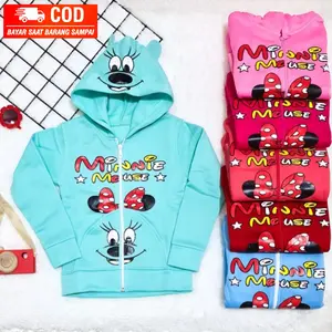 jaket anak perempuan minnie mouse model kuping jaket anak cewek terbaru jaket tiktok viral