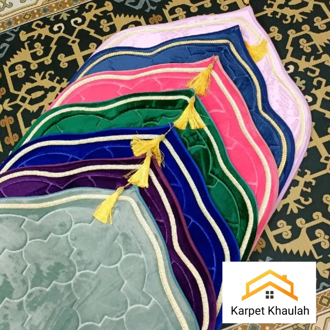 SEJADAH KUBAH PERMUKAAN BELAKANG ANTI GELINCIR