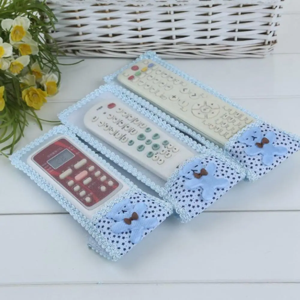 Túi Đựng Điều Khiển Từ Xa, Vải Dễ Thương, Chống Bụi, 3 Kích Cỡ Khác Nhau, Thực Dụng Và Thoải Mái, Chống Bụi, Thích Hợp Cho Điều Hòa Không Khí Và Điều Khiển Từ Xa TV, Vỏ Bảo Vệ Vải, Vỏ Bảo Vệ Điều Khiển Từ Xa, Hộp Chống Bụi
