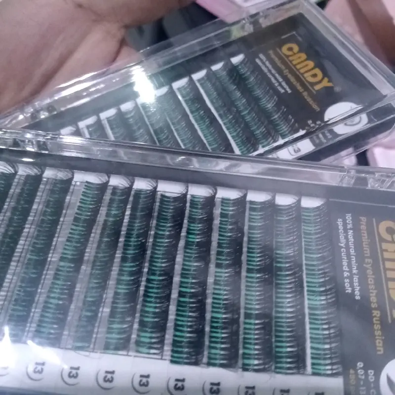 paket bulumata Russian 6in1 lem Extension Eyelash Hitam 4