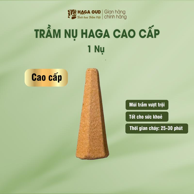 [GIFT - 1 NỤ] Trầm nụ Haga cao cấp, Đậm ngọt hương trầm, Mùi hương cao quý, Thu hút năng lượng dương - 1 nụ (Dầu Thơm Phòng Dầu Thơm) 0