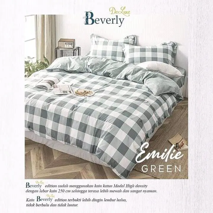 promo sprei aesthetic / sprei homemade kotak/ sprei kintakun kotak kotak / sprei kotak kotak ala korea / sprei kotak kotak aesthetic 180x200 4
