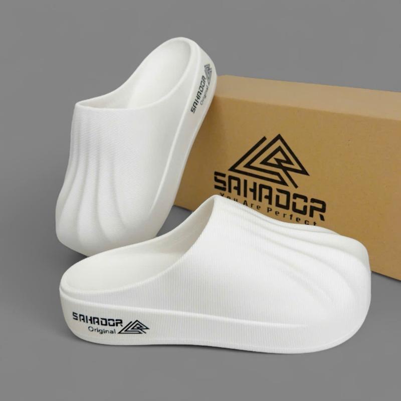 Dép sục con sò SAHADOR đúc nguyên khối chống nước đế cao 4cm full size nam nữ Hot trend SO04