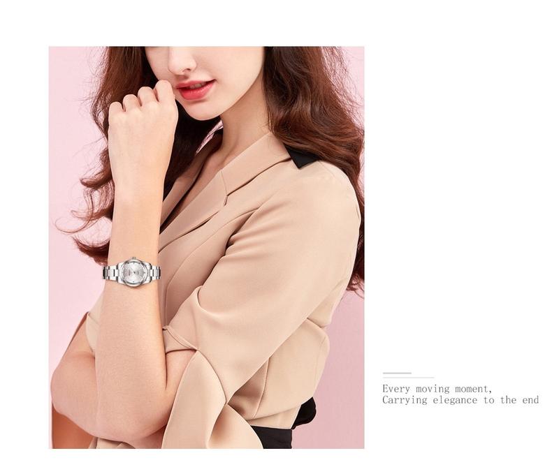 Product Introduction of ARLANCH Simple Korean Style Women's Watch Trend Quartz Waterproof Stainless Steel Watch 310 29