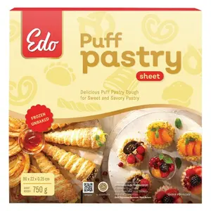 Edo Puff Pastry 750 Gr / Kulit Zuppa Soup / Pastry