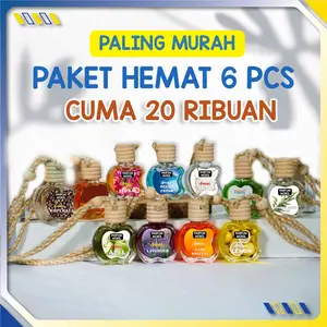 Isi 6 Paling Di Cari Terlaris Aroma Bali Parfum Mobil Ruangan Tinggal Gantung Pengharum Mobil / Parfum Mobil Gantung / Aroma terapi / Pewangi Ruangan Car / Pengharum Ruangan Gantung Lucu Botol 10ml rasa kopi jeruk / Pengharum Mobil