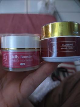 Product Review of ( SPESIAL LAUNCHING ) Jelly Pelicin Boster & Glowing Night Cream The Ride Beauty < Bundling 1 > from £**2 0