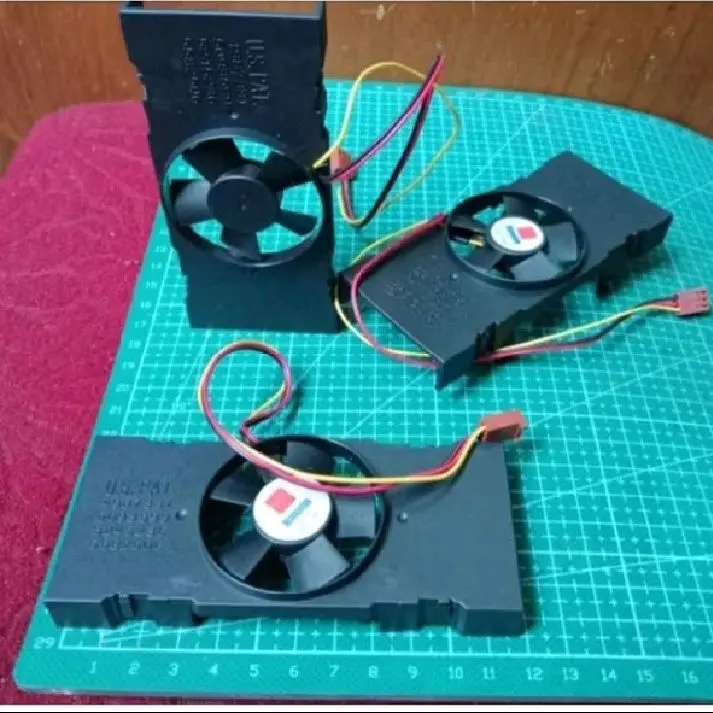 kipas pendingin 12Vdc - 3500rpm suara halus