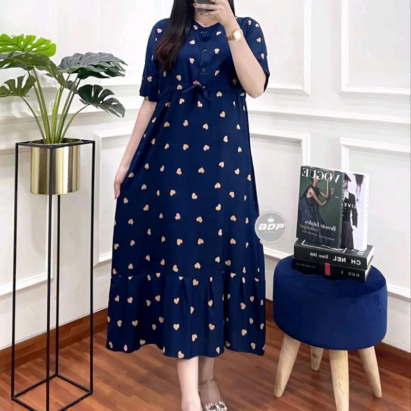 daster velly 02 bahan adem nyaman dipakai modia keren 0