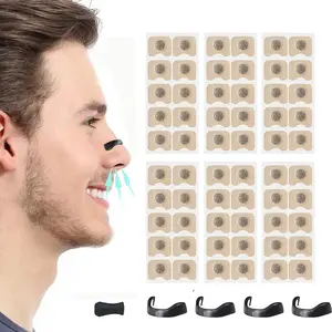 Pelegah Hidung Magnet Nose Running Lari Maraton Olahraga Nasal Dilator Perawatan Hidung & Pernafasan Magnetic Patch Anti Snoring 4 Black Moon Clip 15 30 Pair Patch JK0091 Black