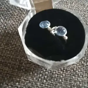 【Aylee】Anting Aquamarine Berkilau Perak Sterling untuk Anting Lubang Telinga Anti-Alergi Siswa Wanita Earrings Y196