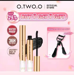 O.TWO O MASCARA Gold Waterproof Long Lasting Curling Eyelash eye Make up Stik
