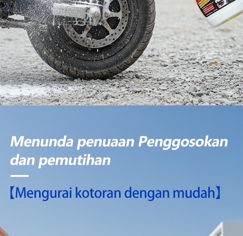 FIXIT【Normal】 Cairan pembersih khusus sepeda motor, cairan pencuci mobil ultra-konsentrat, cairan busa pencuci mobil listrik, air pencuci mobil, lilin, pembersih lapisan