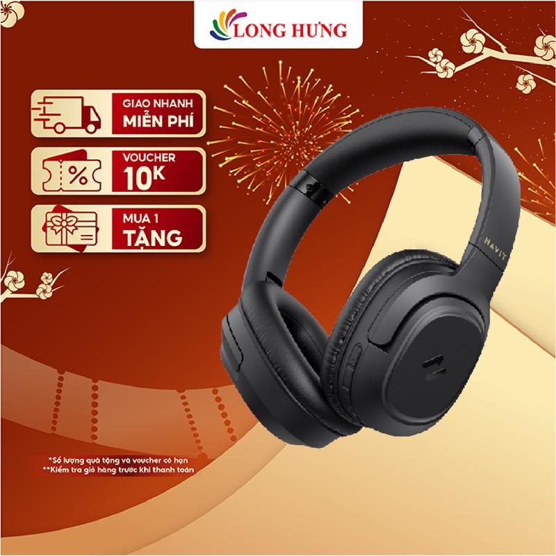 Tai nghe chụp tai Bluetooth Havit LIFE 02H H612BT - Hàng chính hãng