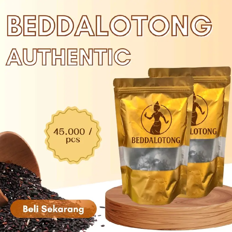 BEDDA LOTONG KHAS BUGIS MAKASSAR 500 GR & 1 KG-BEDDA LOTONG Scrub Ketiak Tubuh Lulur Mawar Kering 0