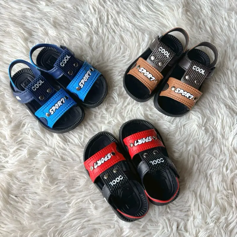 Dép Sandal Cho Bé Đế Cao Su Mềm Ma Sát Tốt