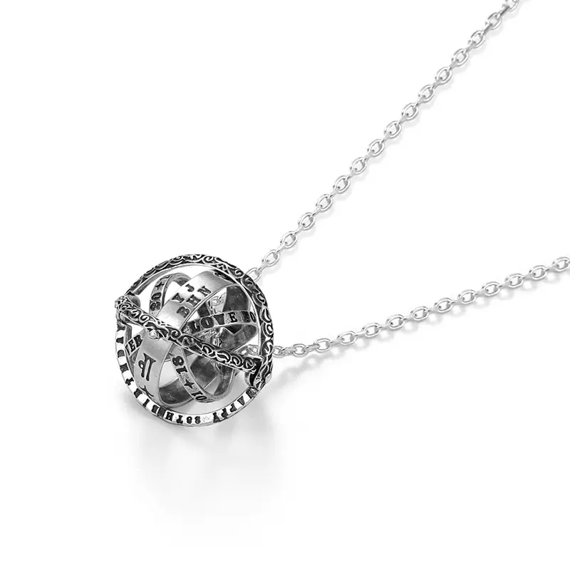Transfiguration Astronomical Ball Ring Male Flip Transfiguration Cosmic Ball Magic Ring German Vintage Astronomical Ball Couple Ring