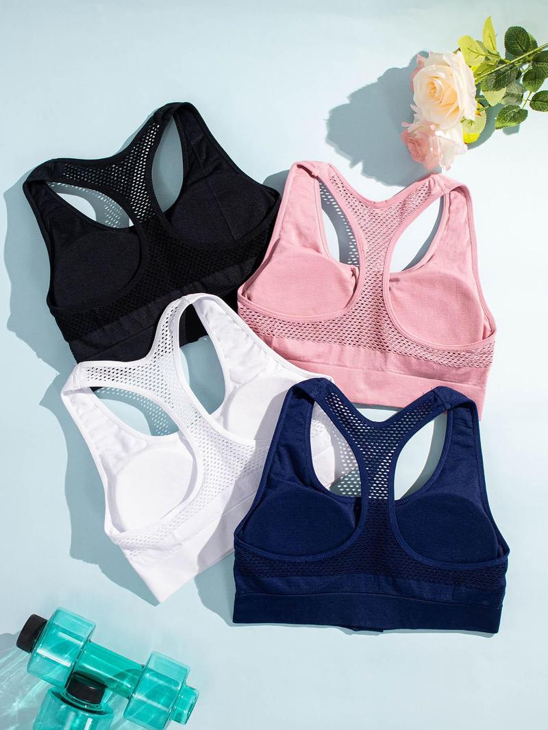 Product Introduction of Women's Solid Backless Wireless Sports Bra, Breathable Comfortable Seamless Front Zipper Bra, Activewear, Gymclothes, Ladies Lingerie for All Seasons 2