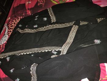 Product Review of Safwa Abaya Maxi Dress Modelis Elegant Bahan  Ceruty Baby Doll Mix Bordir Cantik Mewah Muslim from L**♌ 0